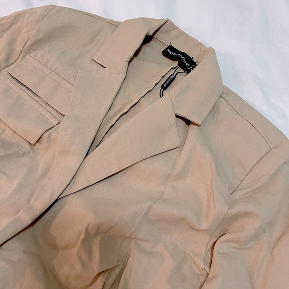 PRETTY LITTLE THING CUT OUT BLAZER DRESS - Picture 7 of 9